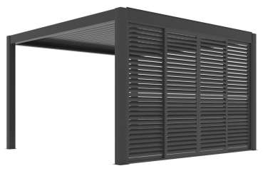 Sky Lamellenwand Schiebbar 5m Anthrazit